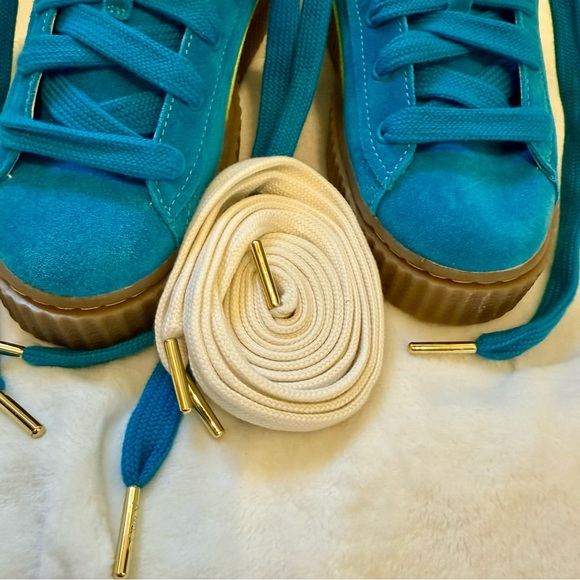 NWOT Limited Edition Puma x Fenty Creeper Phatty suede sneaker - Picture 10 of 11